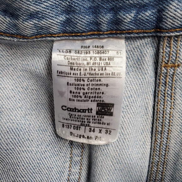 Distressed Carhartt men's jeans - Picture 8 of 13